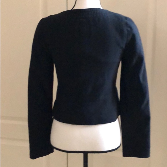 H&M Black Jacket - Size 6 - Picture 4 of 4